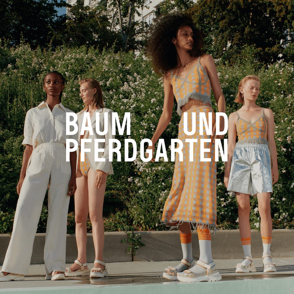 Baum und Pferdgarten